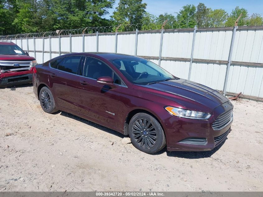 3FA6P0LUXDR256162 | 2013 FORD FUSION HYBRID