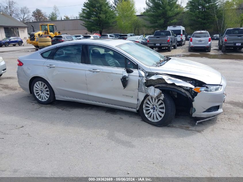 3FA6P0LUXDR334973 | 2013 FORD FUSION HYBRID