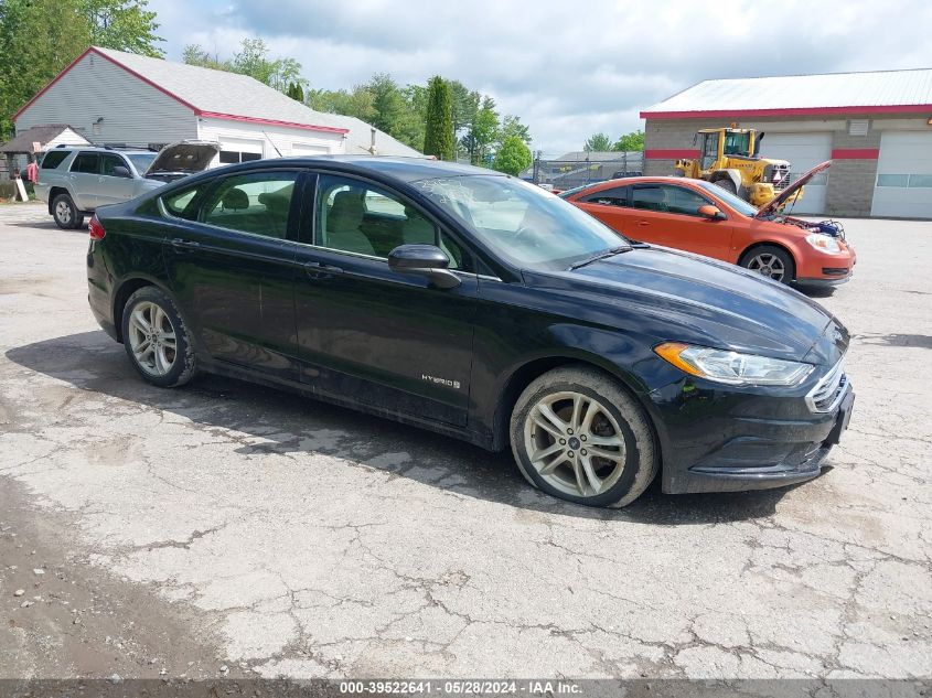 3FA6P0LUXJR235257 | 2018 FORD FUSION HYBRID