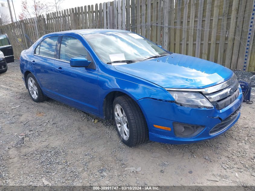 3FAHP0HG9CR420513 | 2012 FORD FUSION