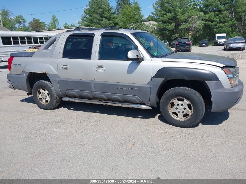 3GNEK12T74G136521 | 2004 CHEVROLET AVALANCHE 1500