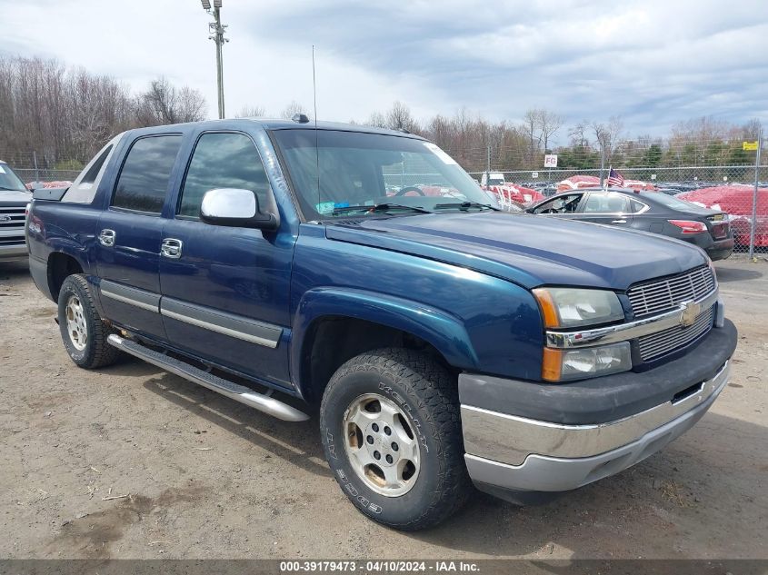 3GNEK12Z35G169439 | 2005 CHEVROLET AVALANCHE 1500