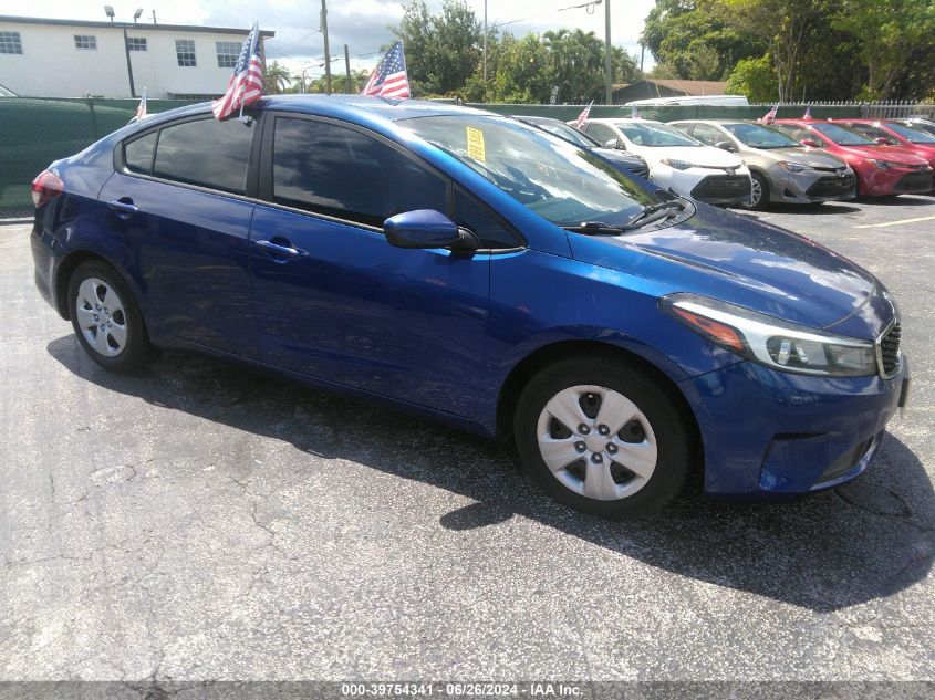 3KPFK4A70HE104644 | 2017 KIA FORTE