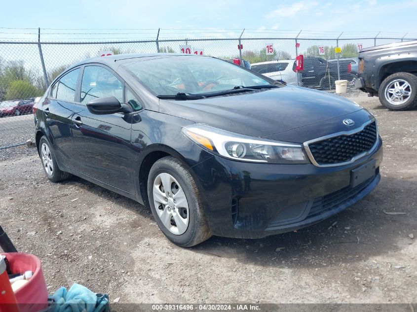 3KPFK4A72HE025394 | 2017 KIA FORTE