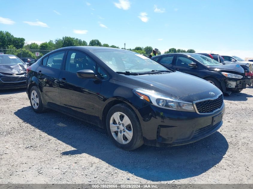 3KPFK4A72HE025394 | 2017 KIA FORTE