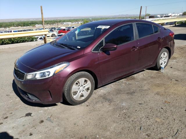 3KPFK4A7XJE165148 | 2018 KIA forte lx