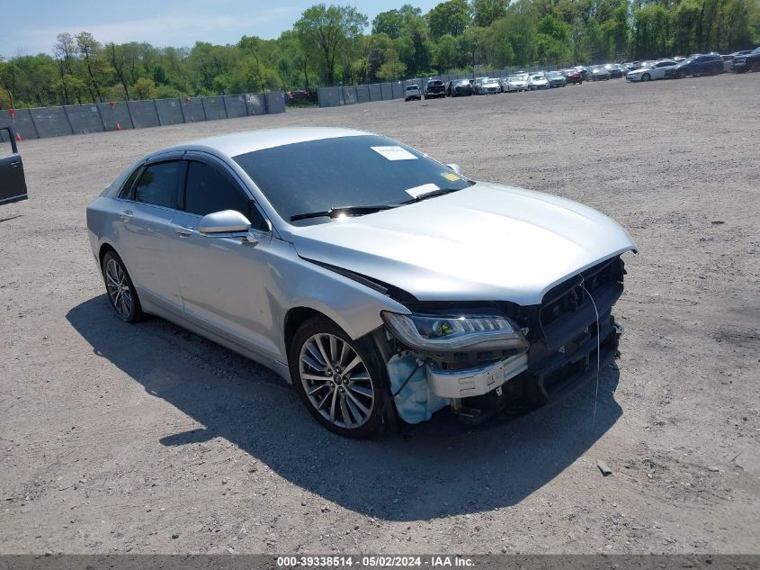 3LN6L5A9XHR624214 | 2017 LINCOLN MKZ