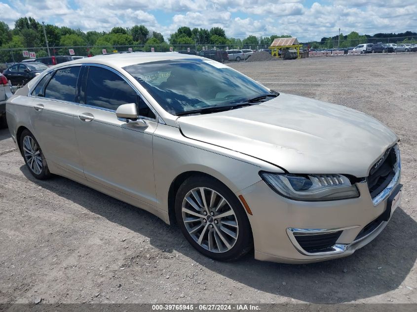 3LN6L5C98HR619560 | 2017 LINCOLN MKZ