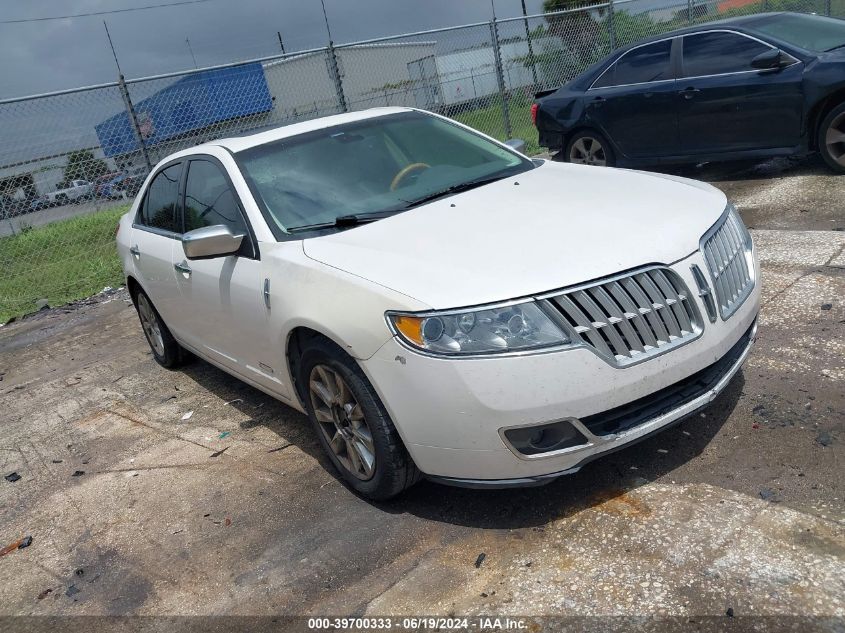 3LNDL2L33BR774347 | 2011 LINCOLN MKZ HYBRID