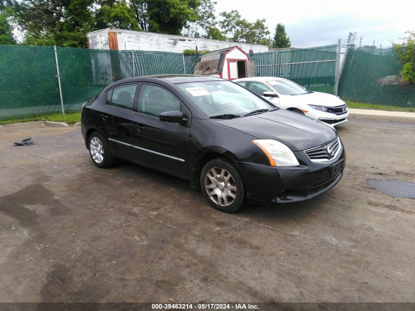 3N1AB6AP7CL625647 | 2012 NISSAN SENTRA