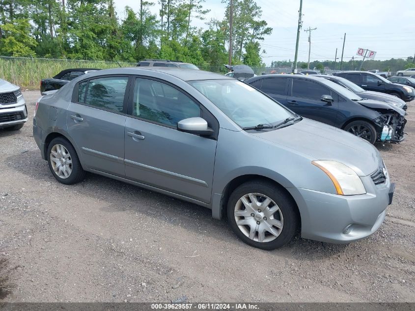 3N1AB6AP9CL721389 | 2012 NISSAN SENTRA