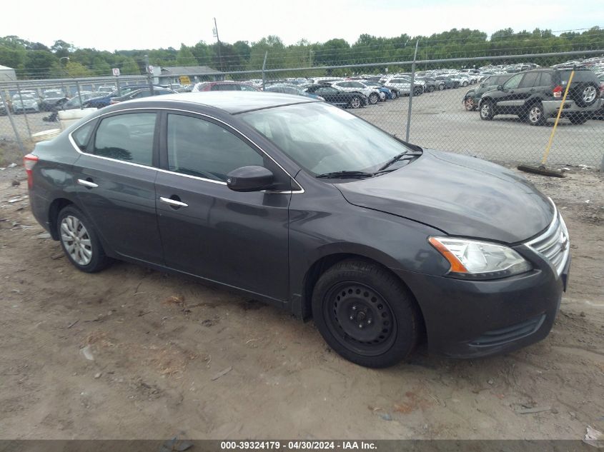 3N1AB7AP0DL728836 | 2013 NISSAN SENTRA