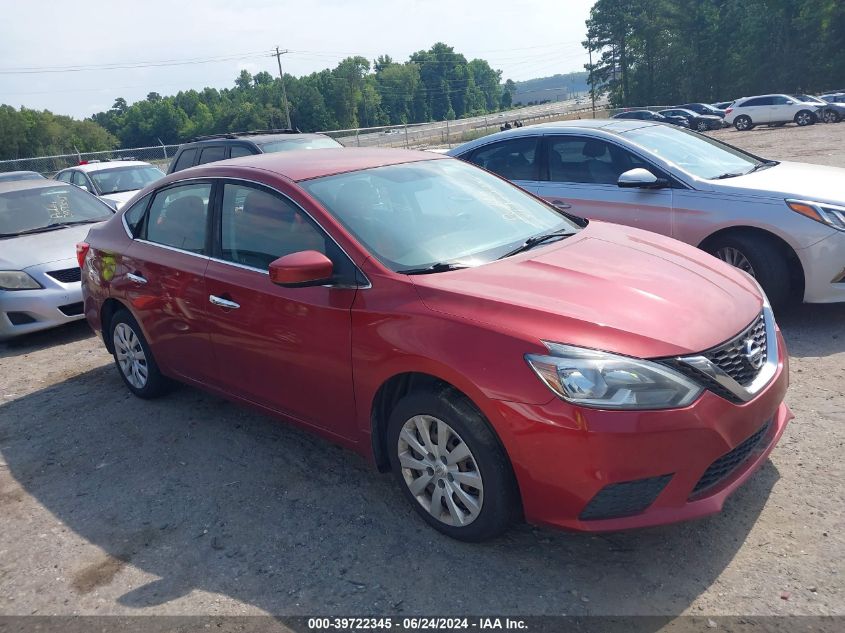 3N1AB7AP0GL679013 | 2016 NISSAN SENTRA