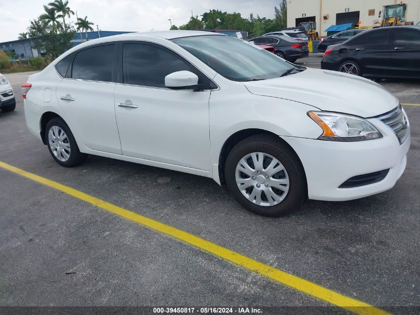 3N1AB7AP2DL768450 | 2013 NISSAN SENTRA