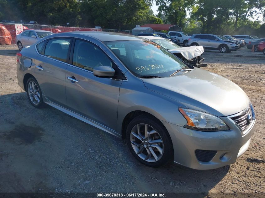 3N1AB7AP2DL786267 | 2013 NISSAN SENTRA