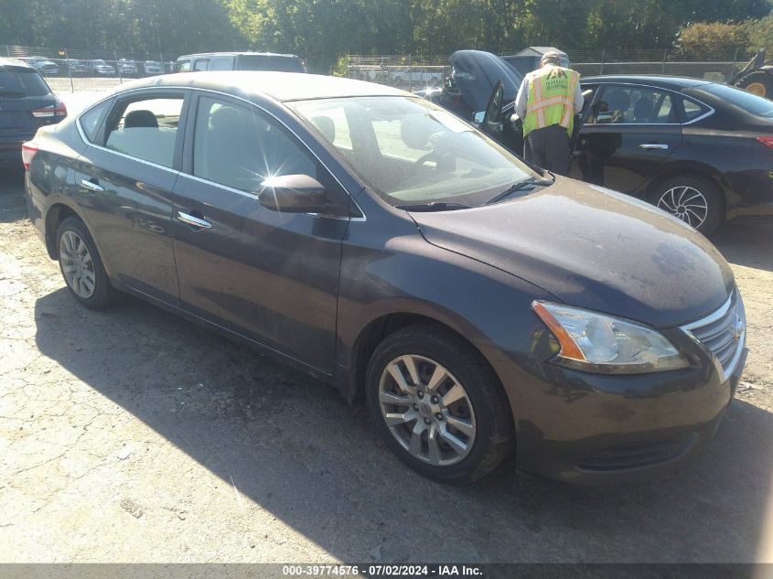 3N1AB7AP2EL671864 | 2014 NISSAN SENTRA