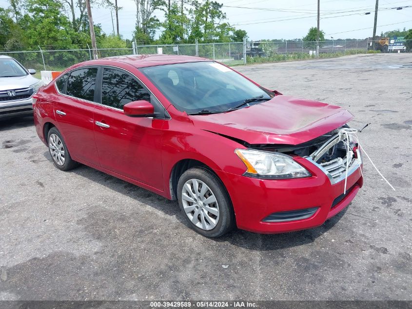 3N1AB7AP2EL676143 | 2014 NISSAN SENTRA