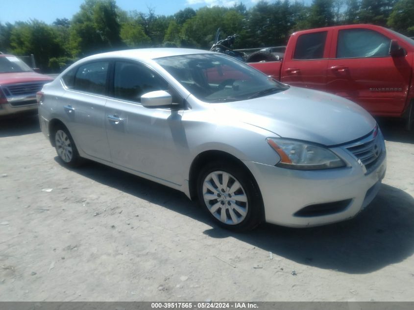 3N1AB7AP3DL782082 | 2013 NISSAN SENTRA