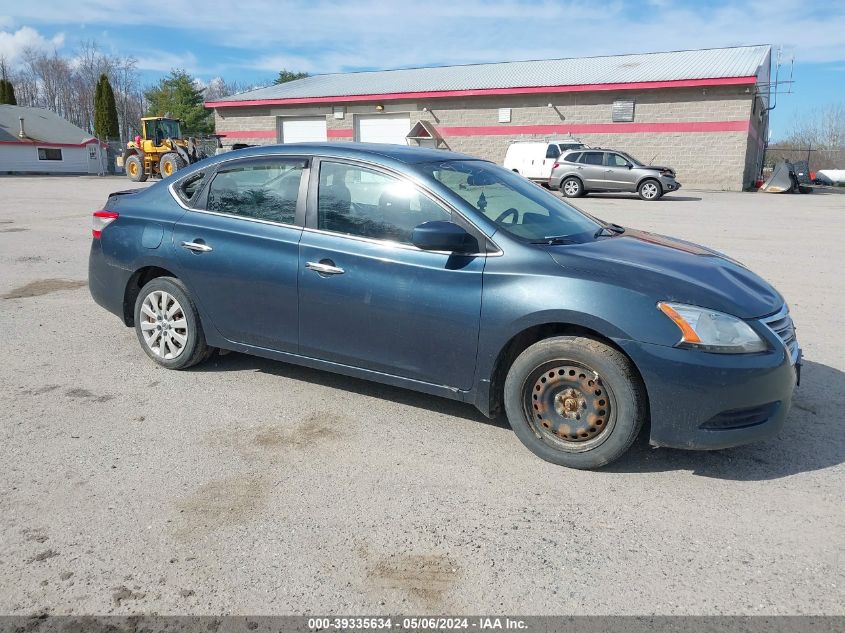 3N1AB7AP3EL665068 | 2014 NISSAN SENTRA