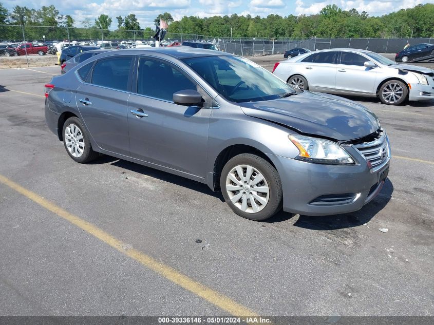 3N1AB7AP3FY214789 | 2015 NISSAN SENTRA