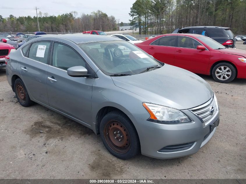 3N1AB7AP4EY295574 | 2014 NISSAN SENTRA