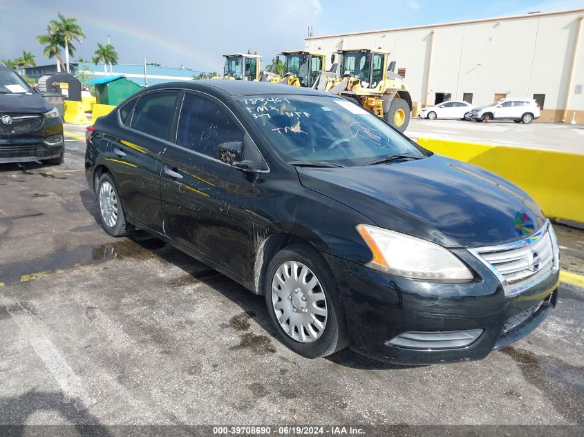 3N1AB7AP5DL783461 | 2013 NISSAN SENTRA