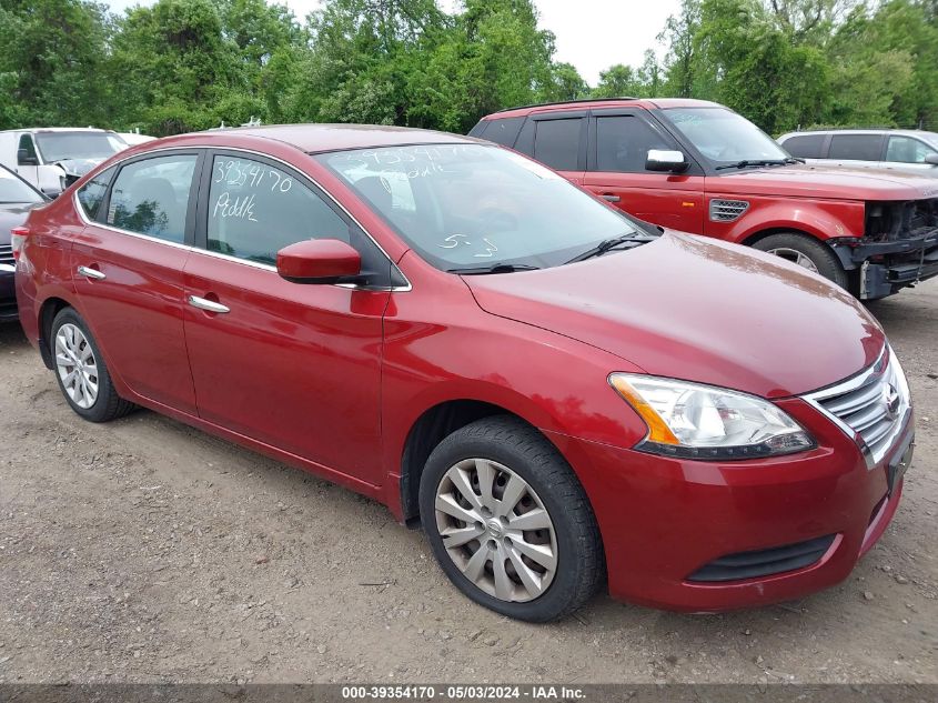 3N1AB7AP5FL673142 | 2015 NISSAN SENTRA