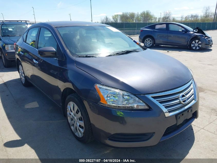 3N1AB7AP6DL707215 | 2013 NISSAN SENTRA