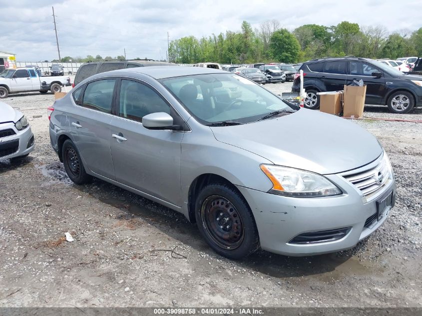 3N1AB7AP6DL750727 | 2013 NISSAN SENTRA