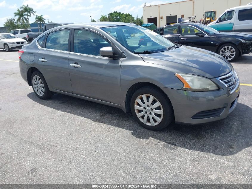 3N1AB7AP6FY245132 | 2015 NISSAN SENTRA