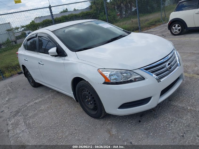 3N1AB7AP7EL678504 | 2014 NISSAN SENTRA