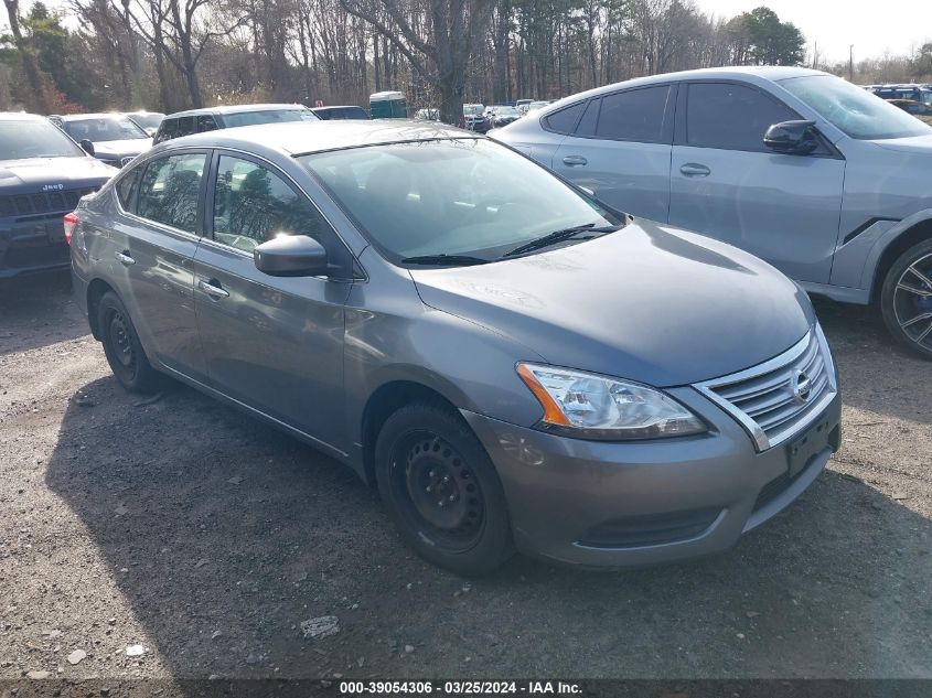 3N1AB7AP7FY381527 | 2015 NISSAN SENTRA