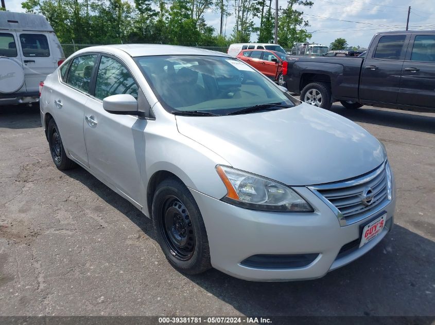 3N1AB7AP8DL767819 | 2013 NISSAN SENTRA