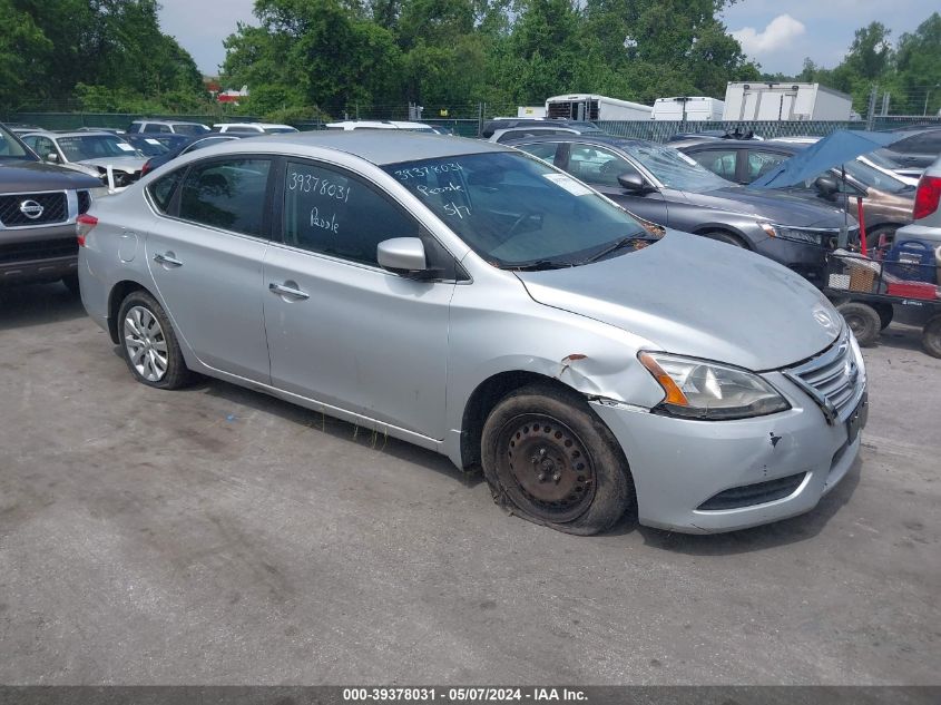 3N1AB7AP9FL658272 | 2015 NISSAN SENTRA