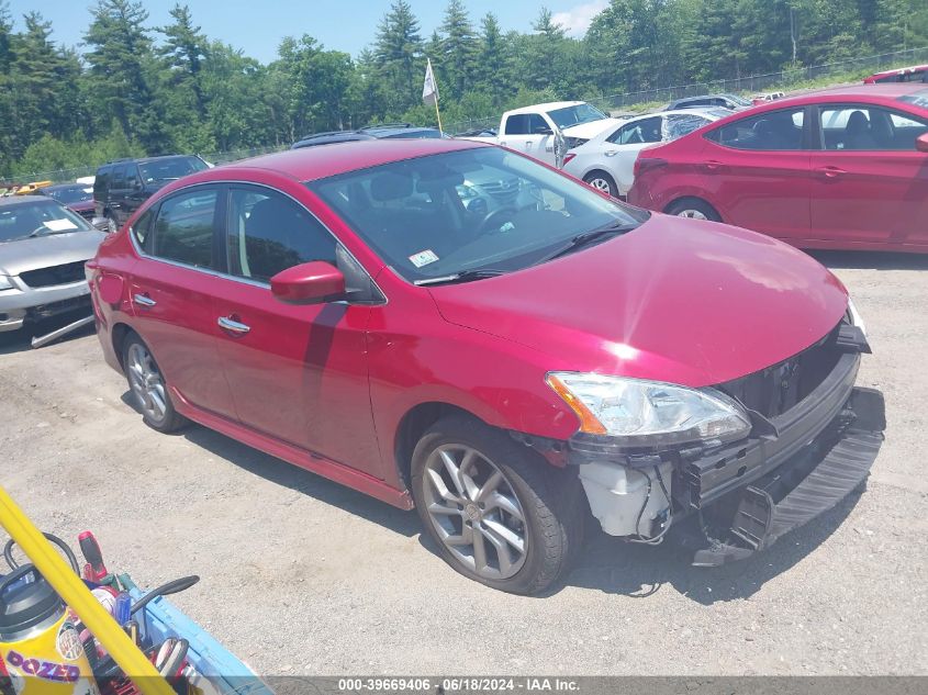 3N1AB7APXDL732005 | 2013 NISSAN SENTRA