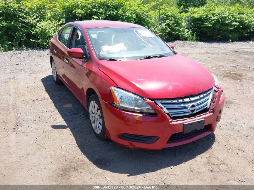 3N1AB7APXDL732330 | 2013 NISSAN SENTRA