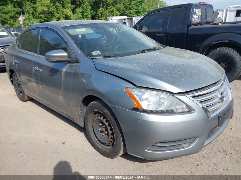 3N1AB7APXDL740699 | 2013 NISSAN SENTRA