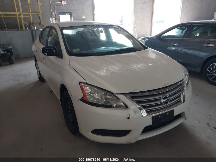 3N1AB7APXEL648235 | 2014 NISSAN SENTRA