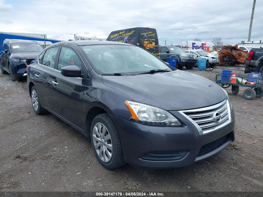 3N1AB7APXEY266712 | 2014 NISSAN SENTRA