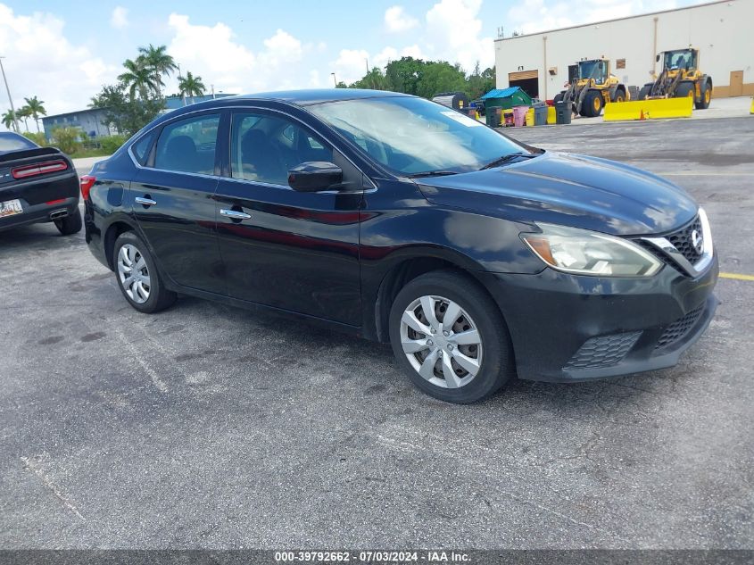 3N1AB7APXGL639201 | 2016 NISSAN SENTRA