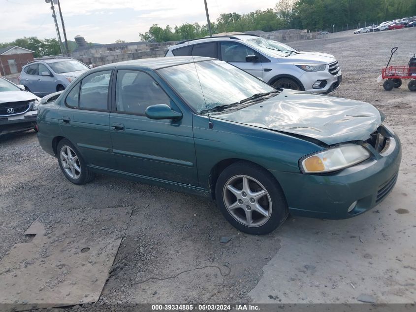 3N1BB51A1YL001179 | 2000 NISSAN SENTRA