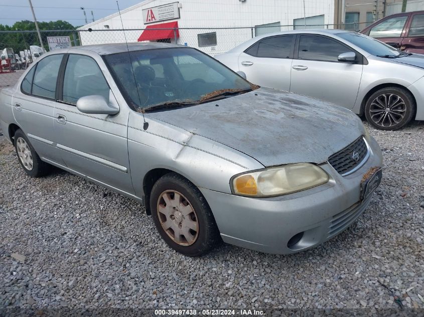 3N1CB51D52L687264 | 2002 NISSAN SENTRA