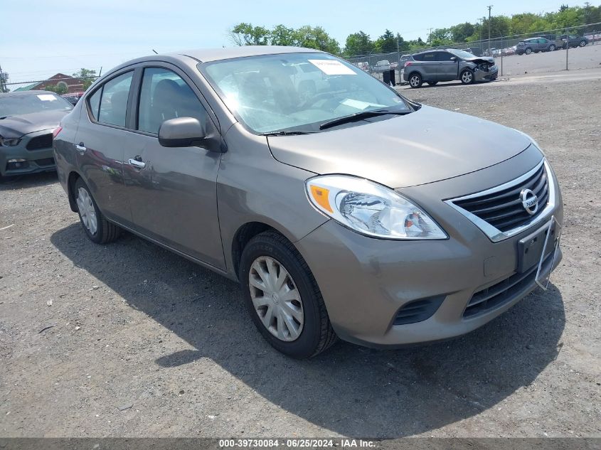 3N1CN7AP8CL904014 | 2012 NISSAN VERSA