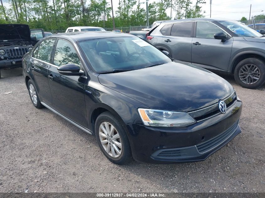 3VW637AJ1EM232593 | 2014 VOLKSWAGEN JETTA HYBRID