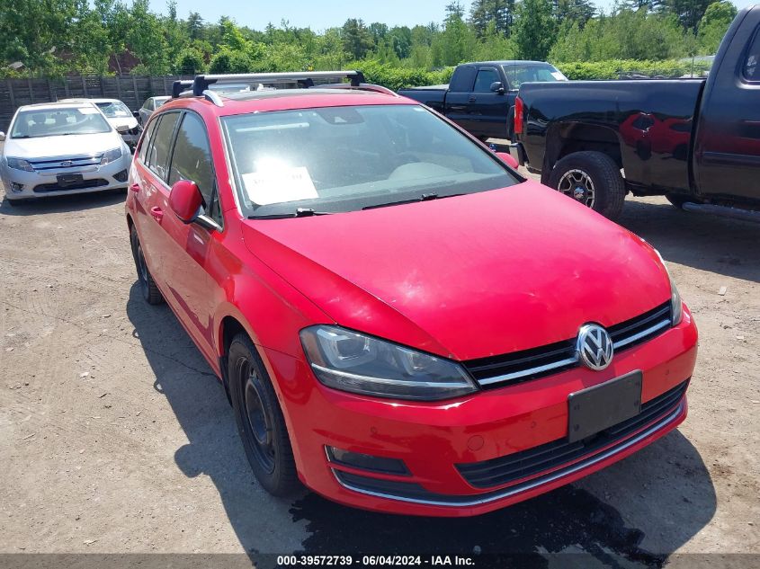 3VWC17AU6GM510796 | 2016 VOLKSWAGEN GOLF SPORTWAGEN