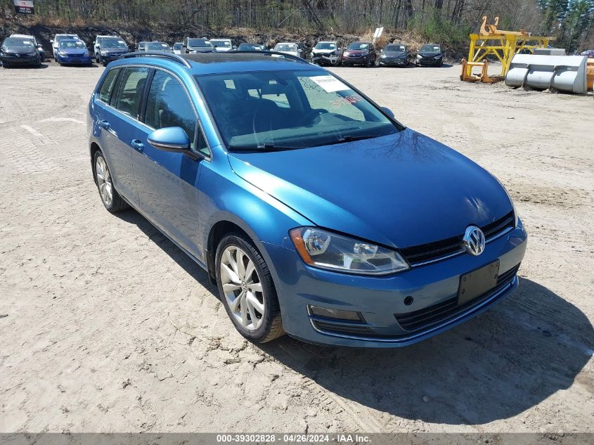 3VWC17AU8GM515725 | 2016 VOLKSWAGEN GOLF SPORTWAGEN