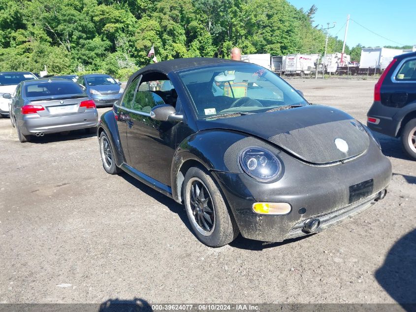 3VWCK21Y83M319586 | 2003 VOLKSWAGEN NEW BEETLE