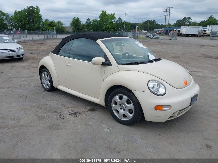 3VWCK21YX3M318746 | 2003 VOLKSWAGEN NEW BEETLE