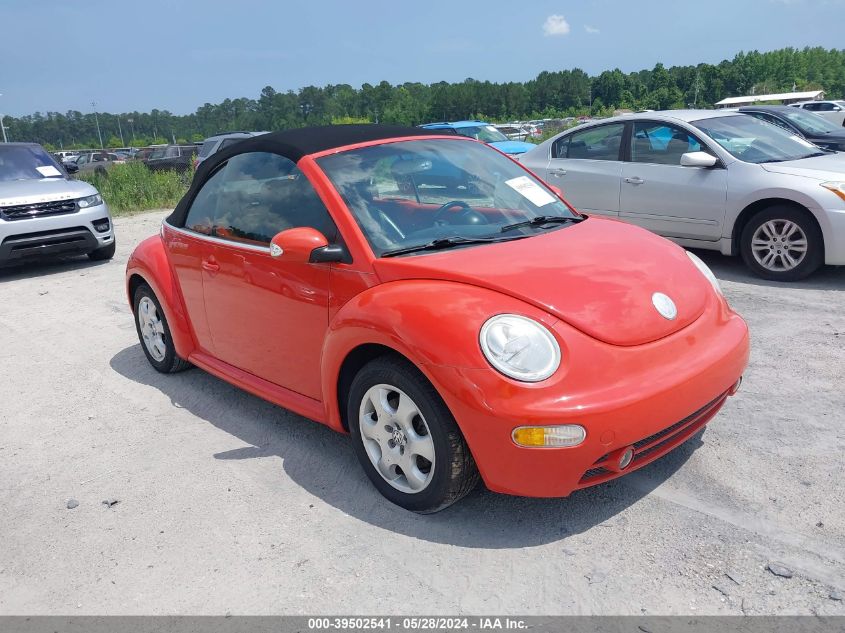 3VWDD21Y63M319391 | 2003 VOLKSWAGEN NEW BEETLE