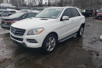 4JGDA0EB2FA535662 | 2015 MERCEDES-BENZ ML 250 BLU